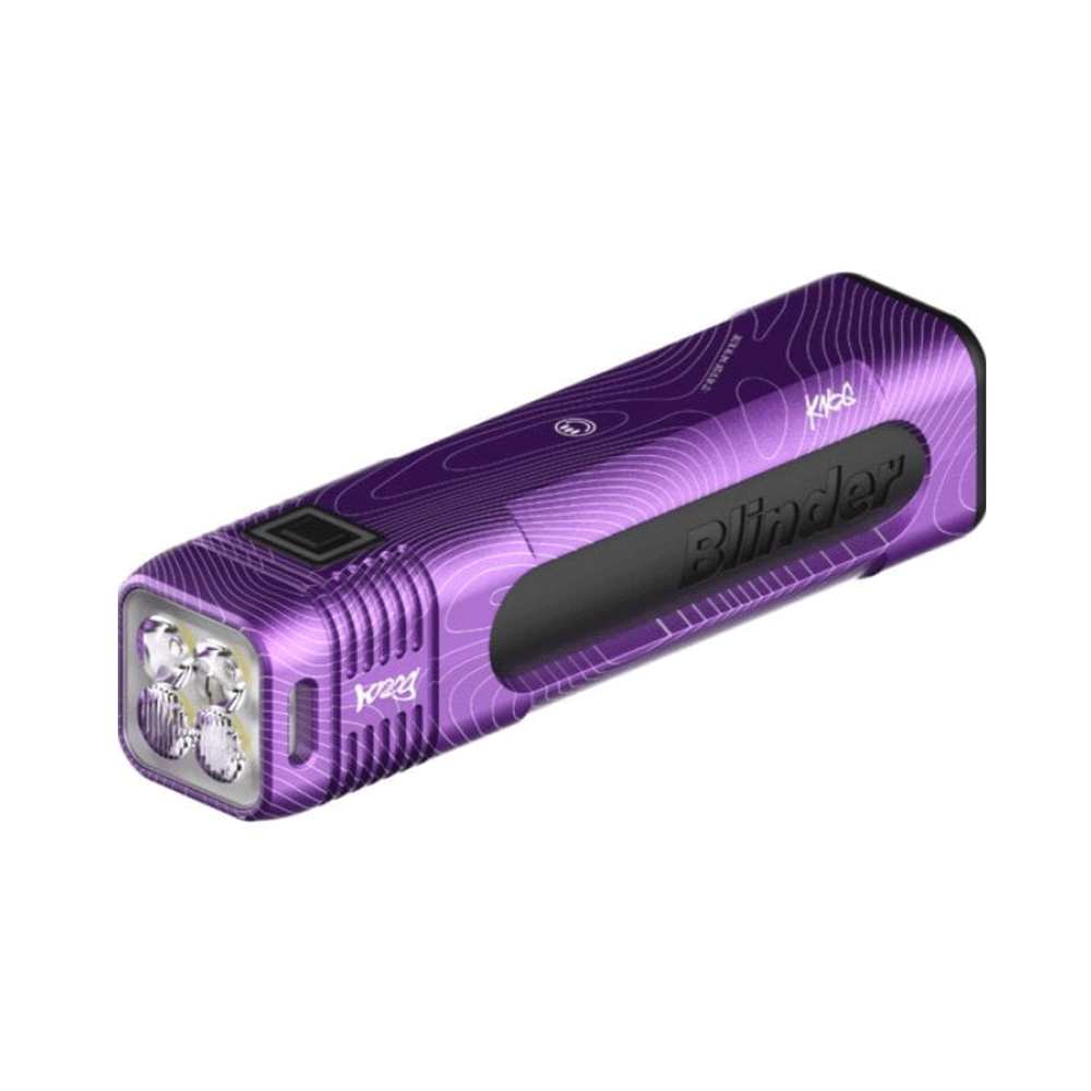 パーツ Knog Blinder 900 Limited Edition Purple Knog Blinder Pro 900 Front Light - Limited Edition Purple | Cycle
